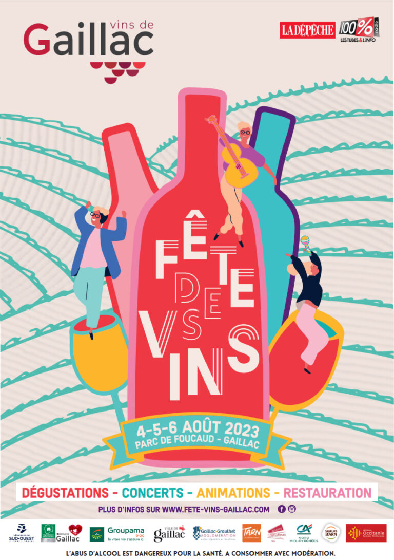 RETROUVEZ-NOUS SUR LA FÊTE DES VINS DE GAILLAC STAND 49 !